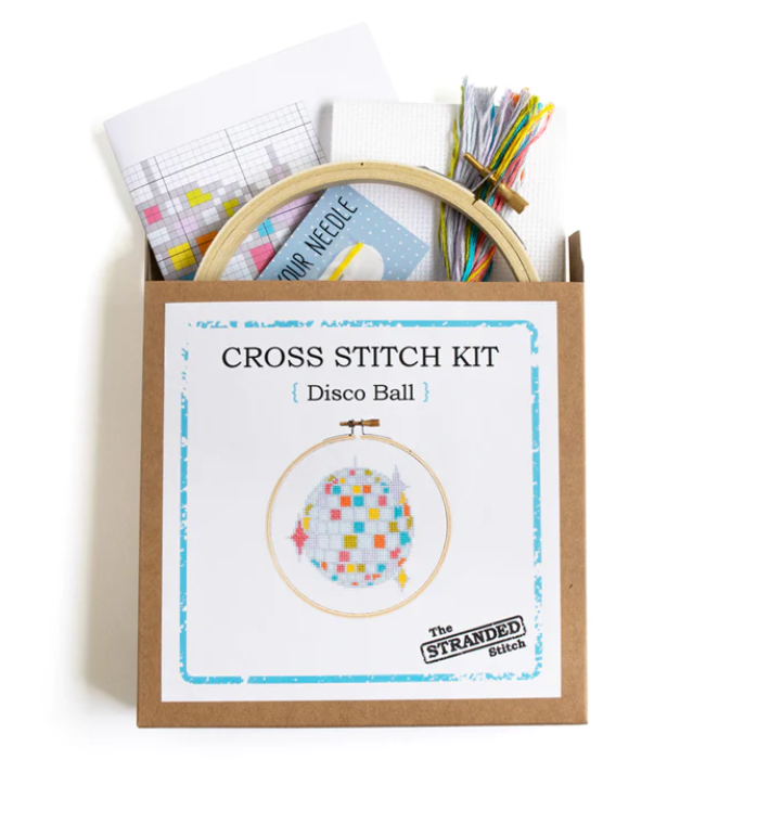 Cross Stitch Kit - Disco Ball Kit