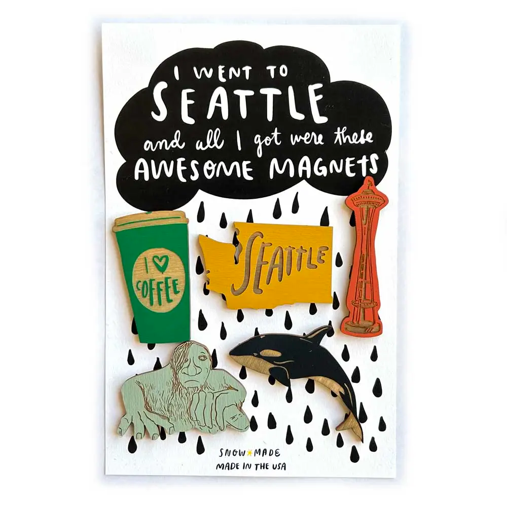 Magnet Set - Awesome Seattle