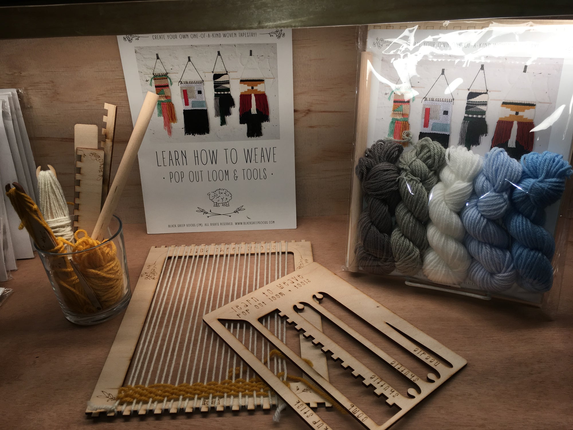 DIY - Pop Out Loom and Tools - Cloud