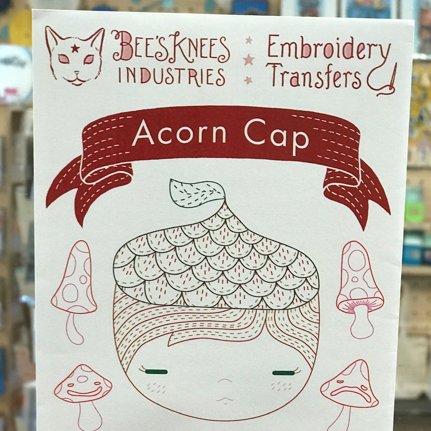 Craft Supply - Pattern - Acorn Cap