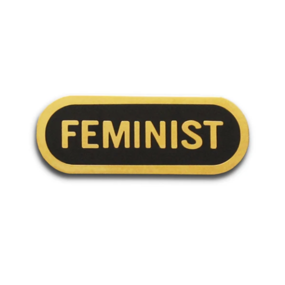 Enamel Pin: Feminist