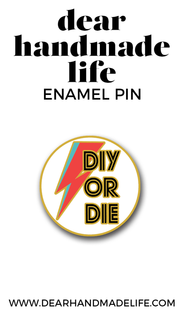 Enamel Pin - DIY or Die