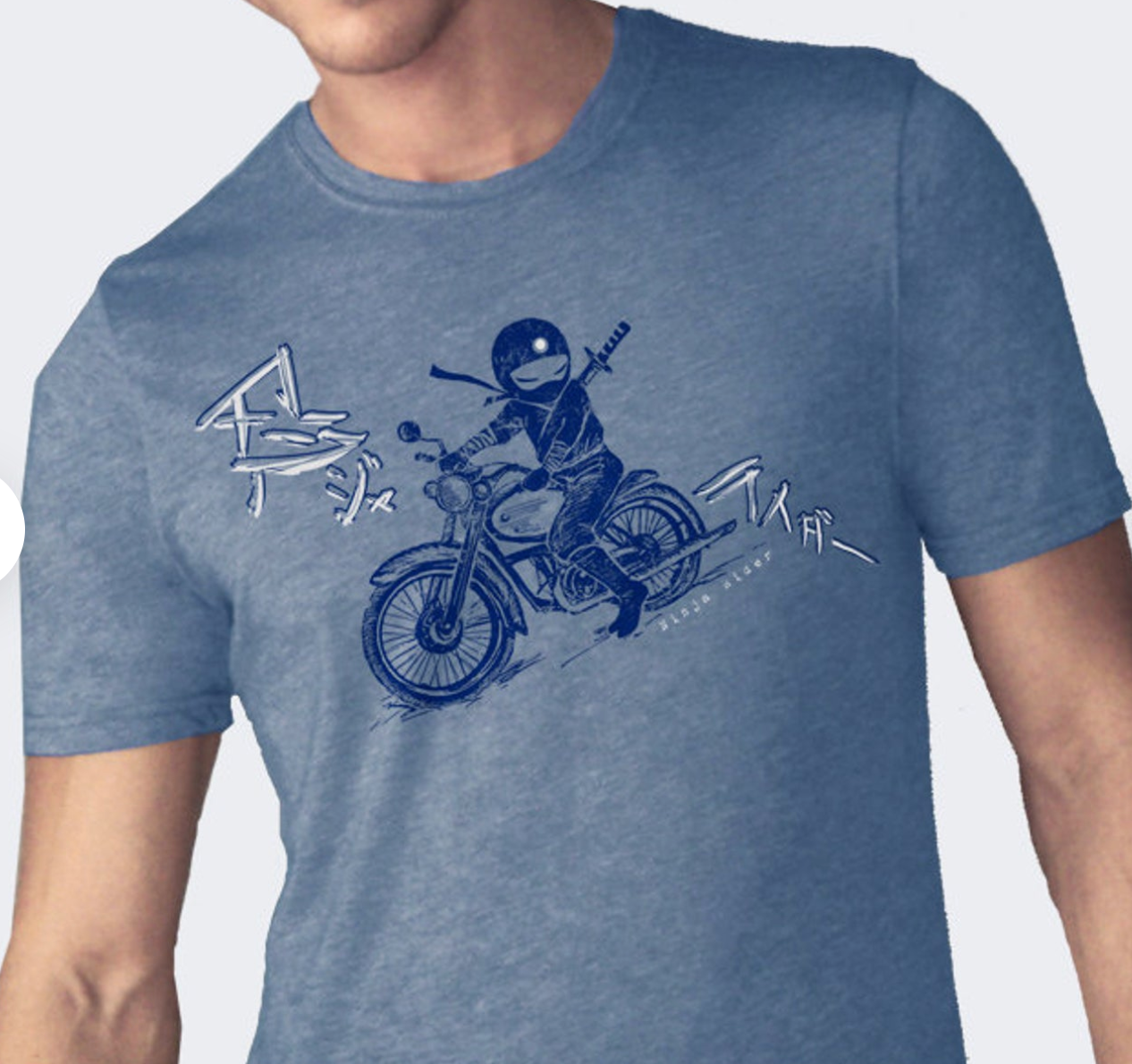 Shirt: Ninja Rider - Unisex Crew