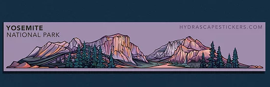 Sticker - Miniscape - Yosemite