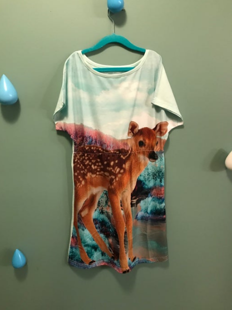 SALE Youth Dress - Deer