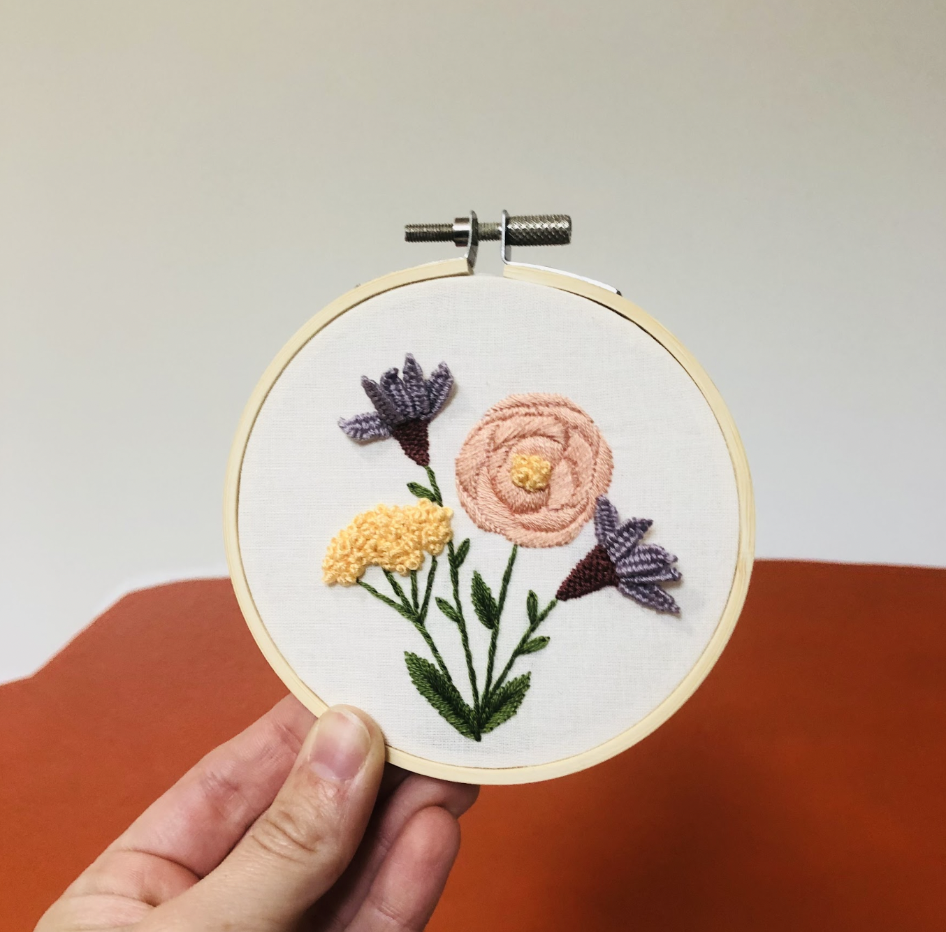 EMBROIDERY CLASS: Blooming Wildflowers