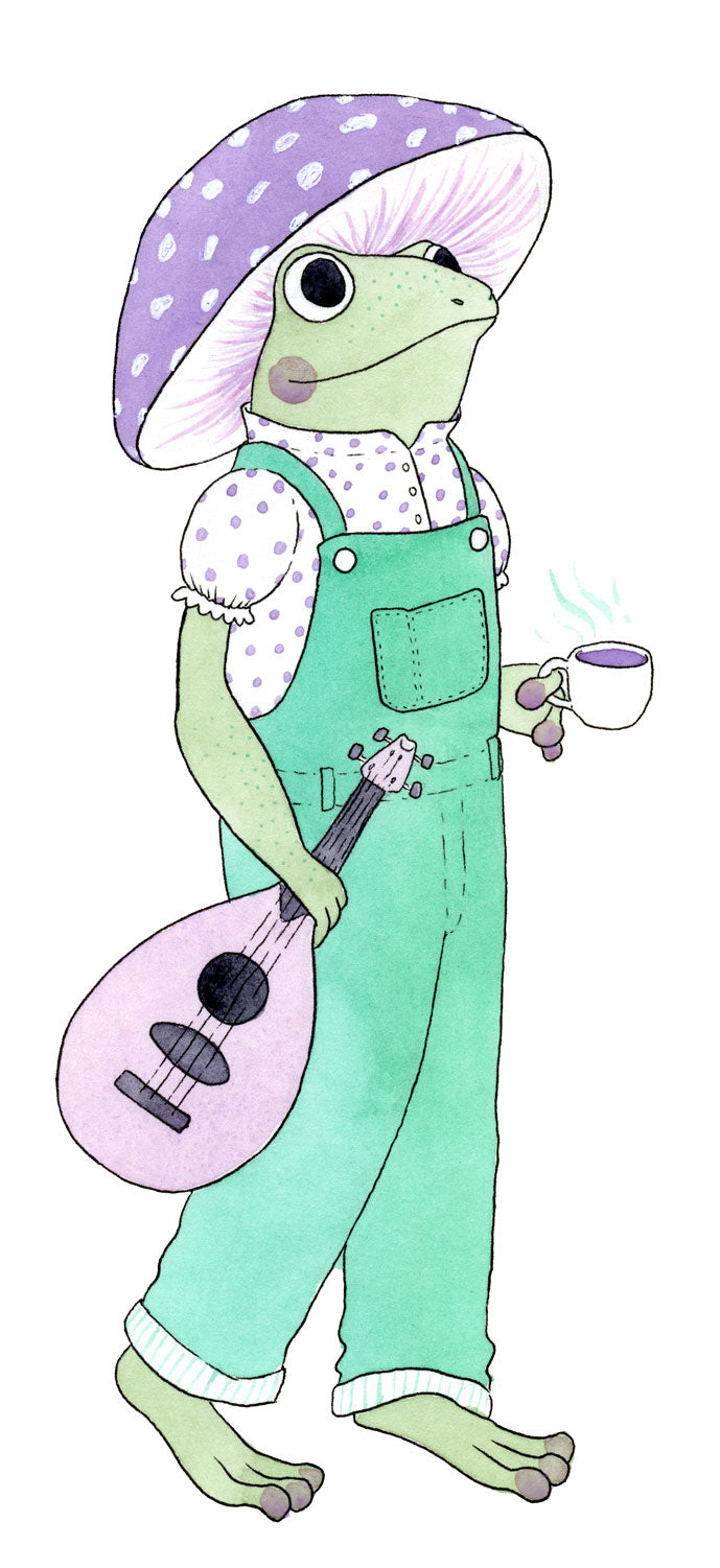 Original Art - Frog Bard