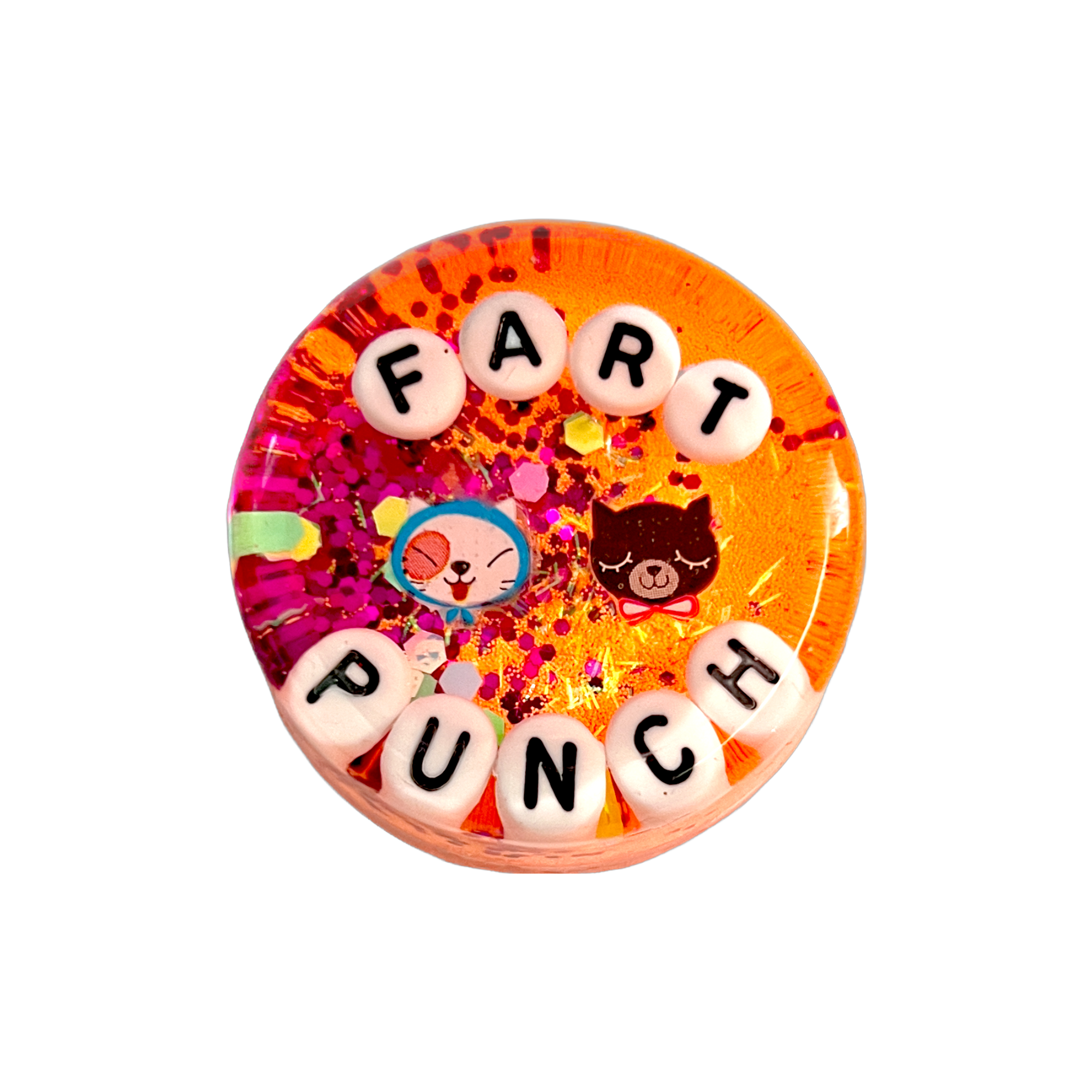 Fart Punch - Shower Art - READY TO SHIP