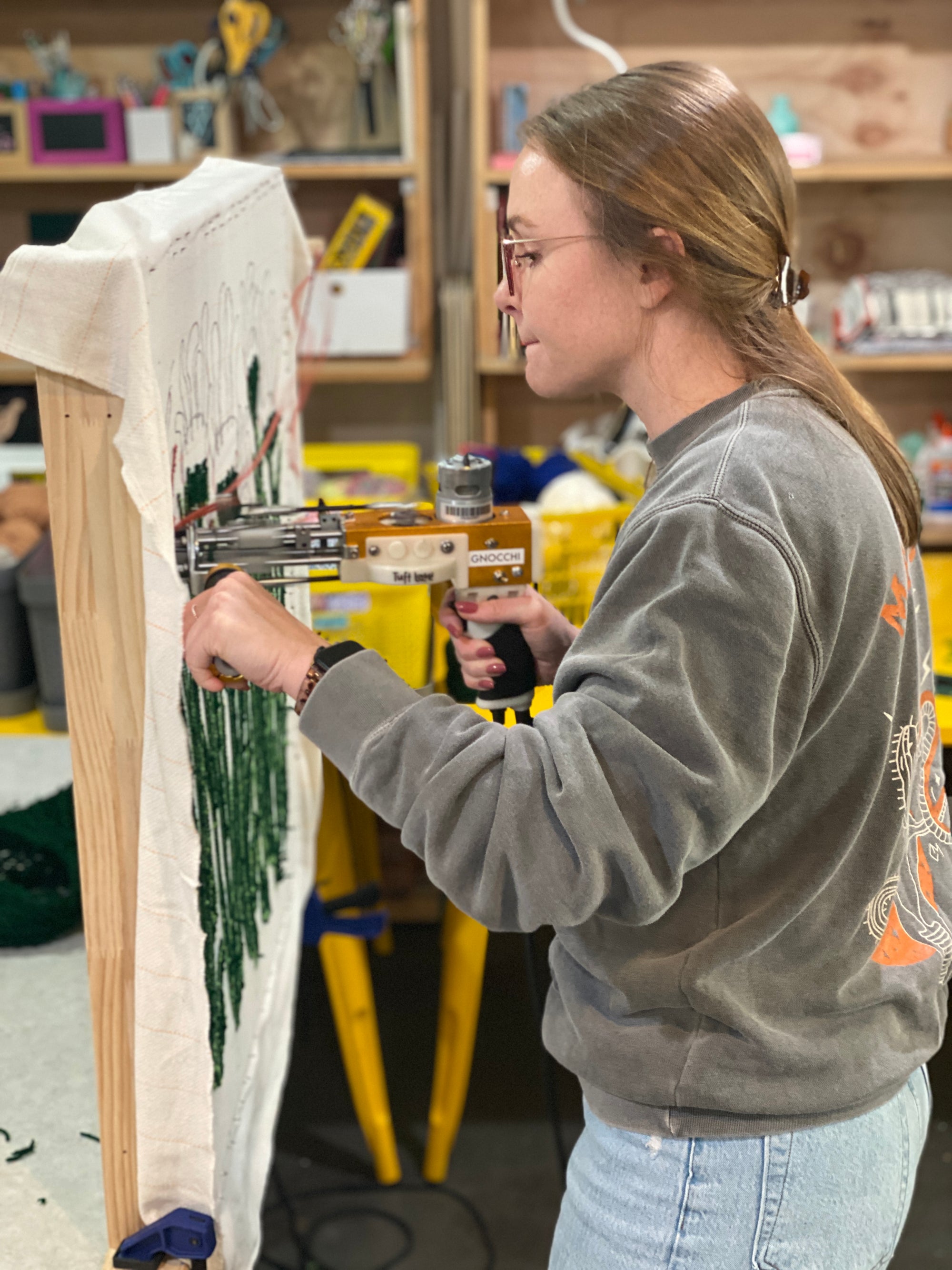 TUFTING CLASS: Beginner Tufting - Wall Hanging