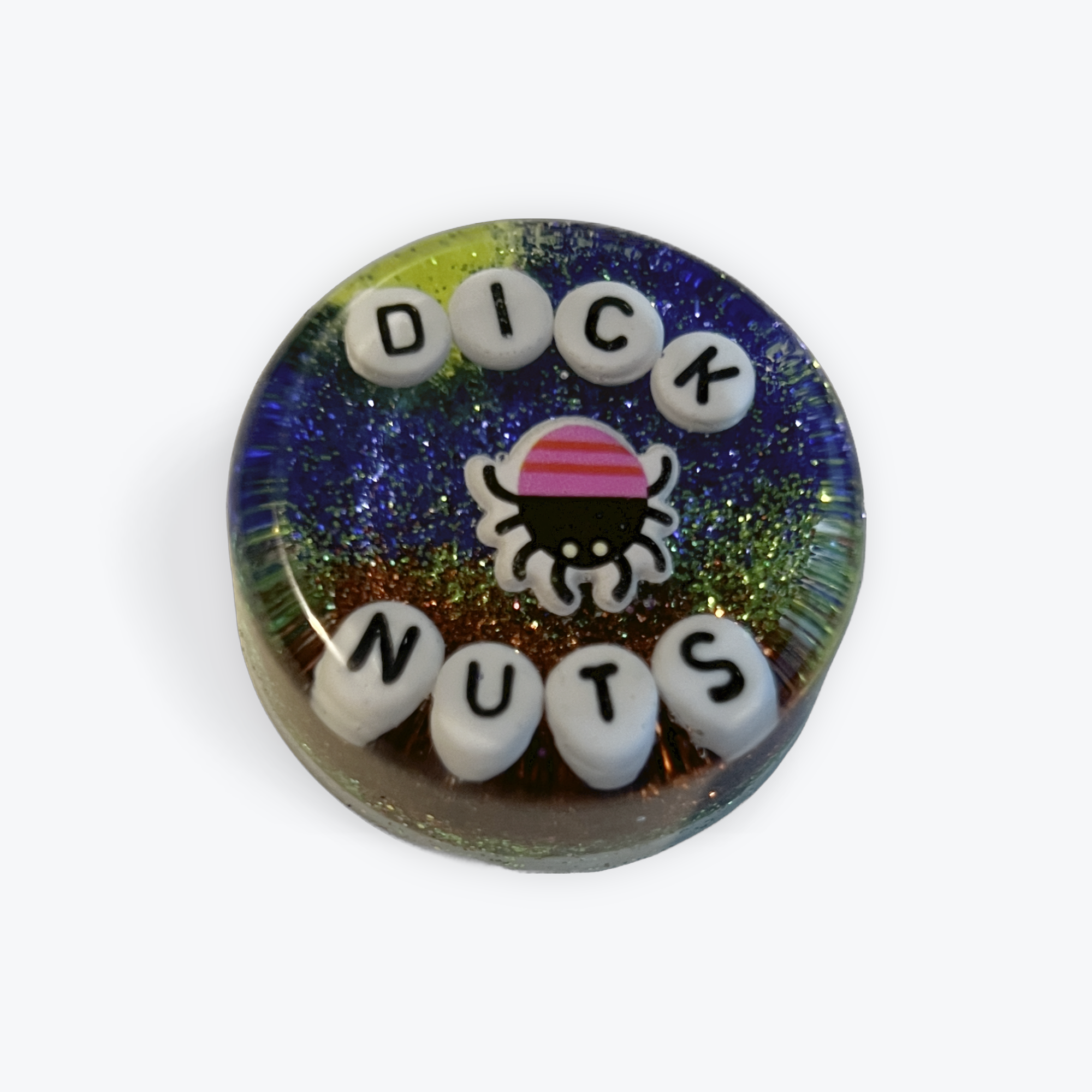 Dick Nuts - Shower Art - READY TO SHIP