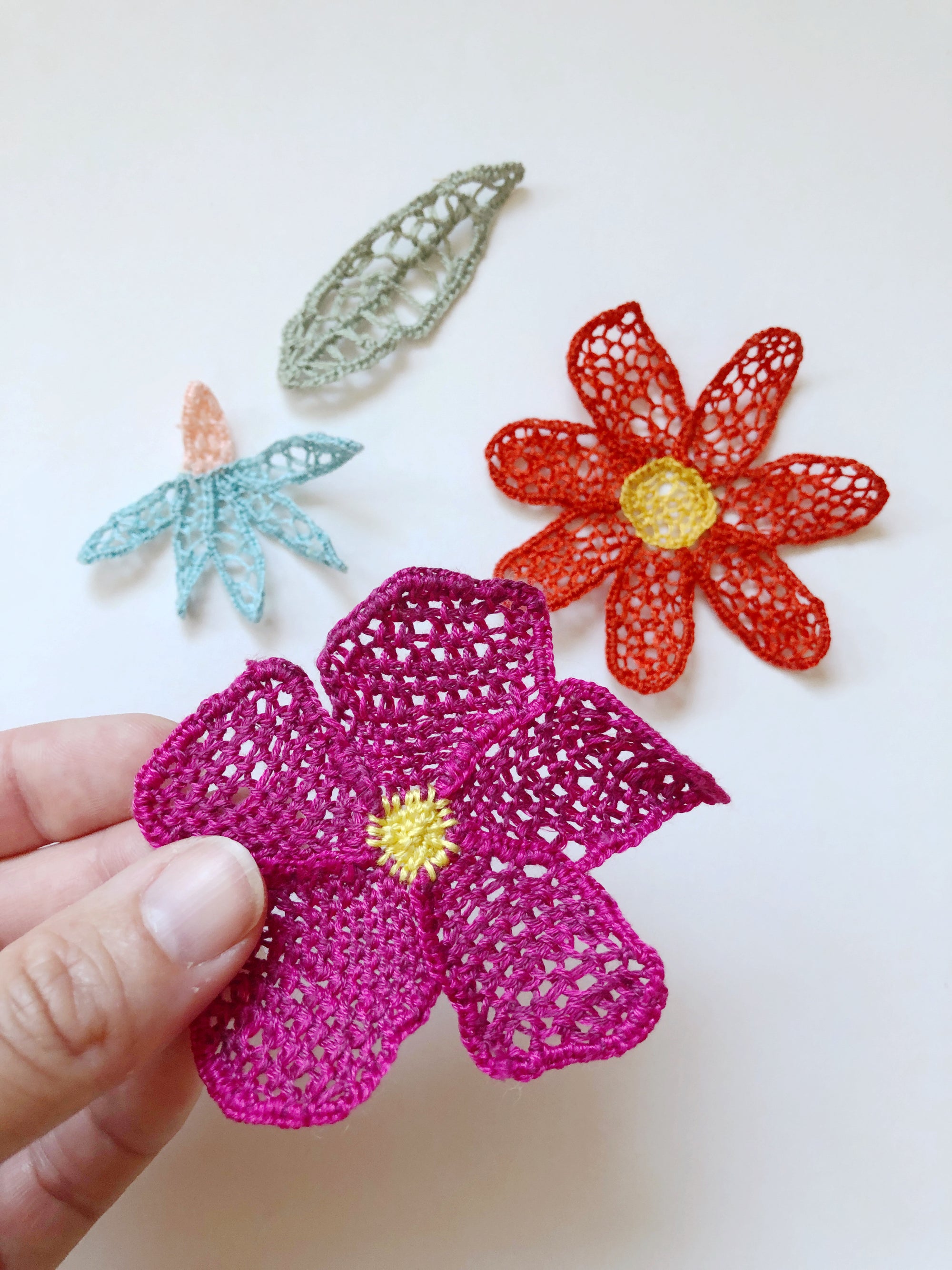 EMBROIDERY CLASS - Create Needle Lace Flowers