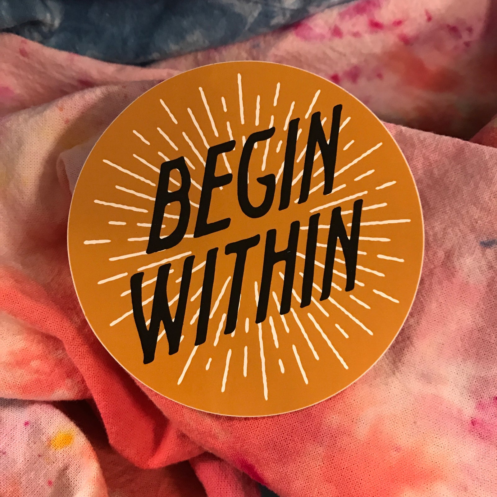 Sticker -Begin Within