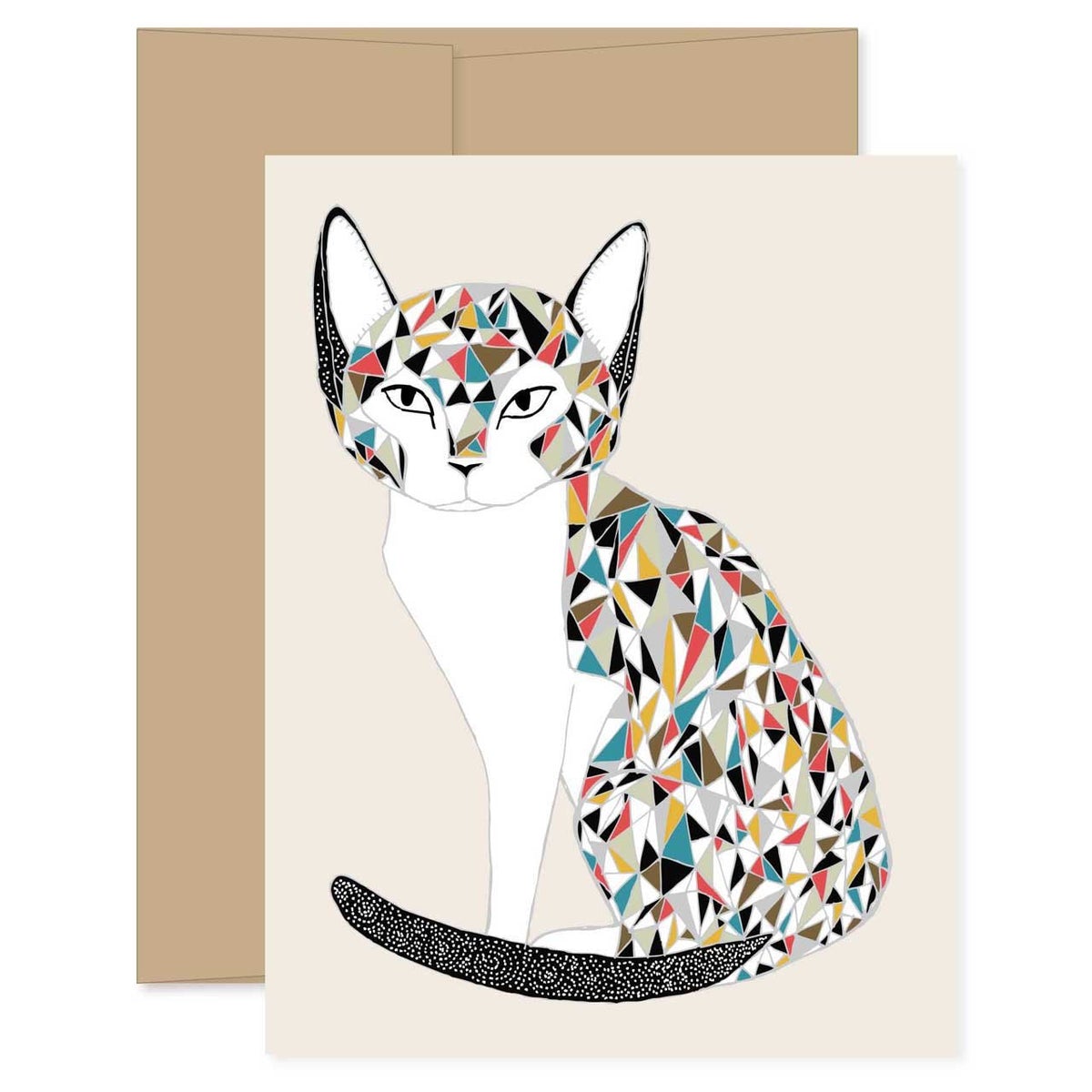 Card - Calico Cat