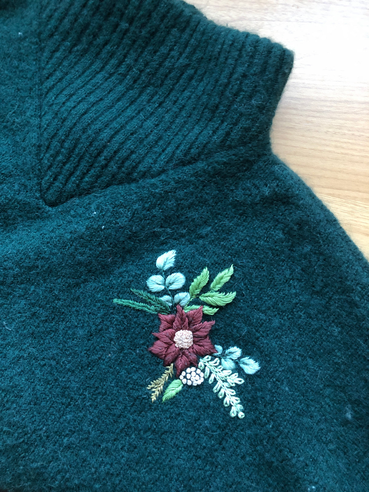 EMBROIDERY CLASS: Embellish A Holiday Sweater with Embroidery