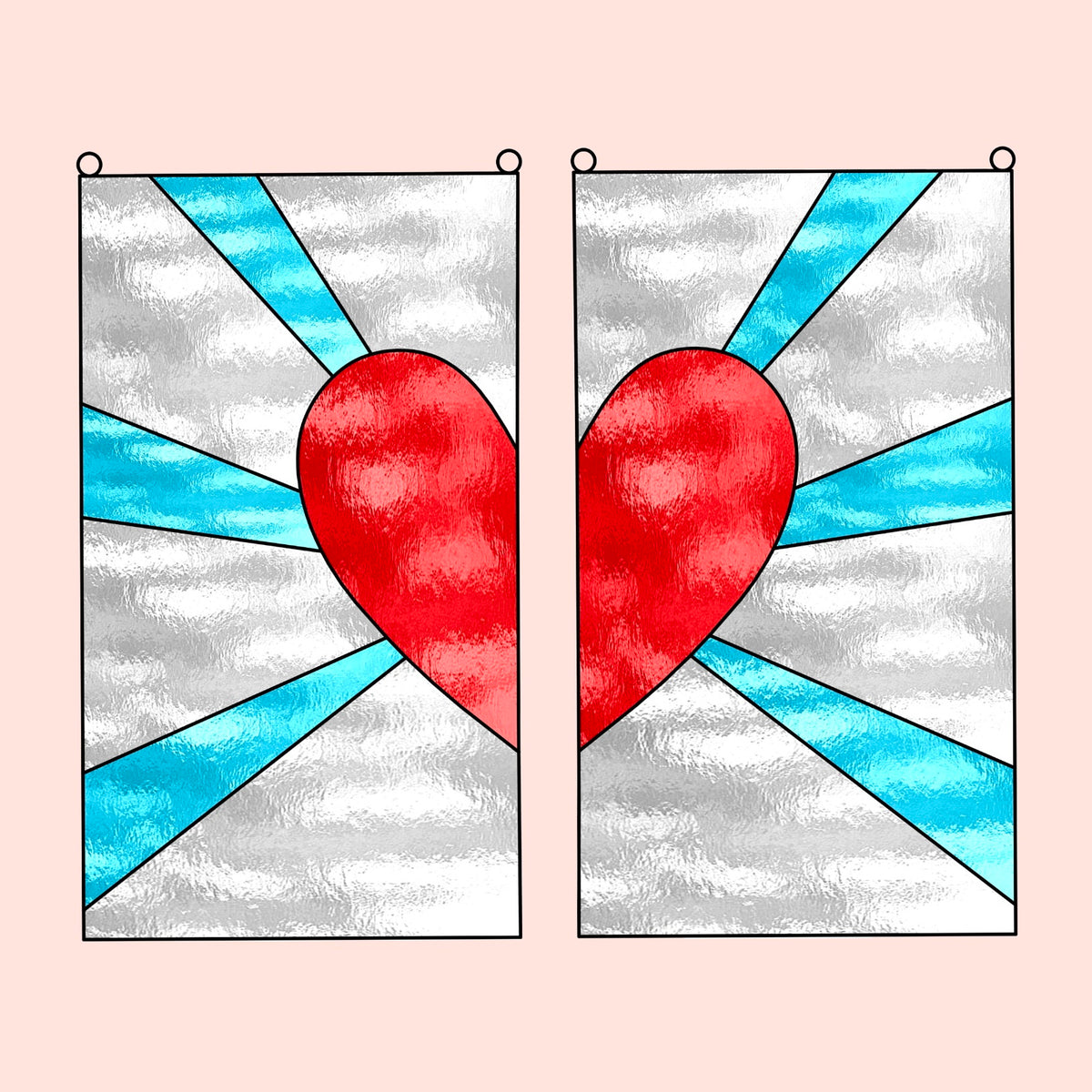 STAINED GLASS CLASS: Valentine - A Couples Workshop