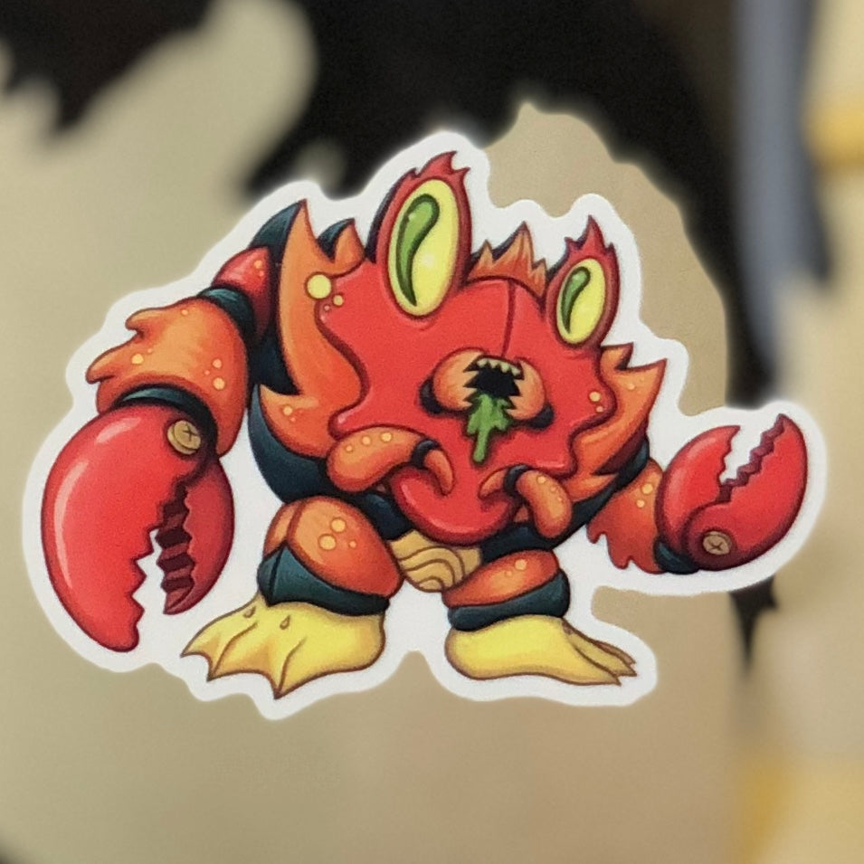 Sticker - Crab Man