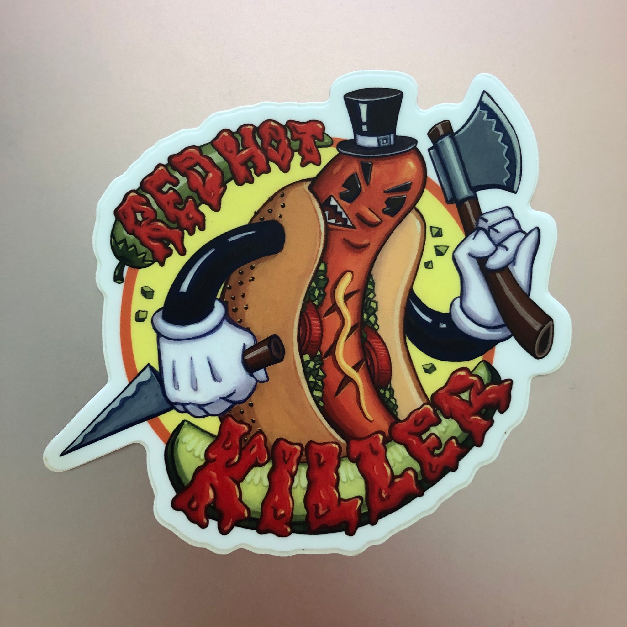 Sticker - Red Hot Killer