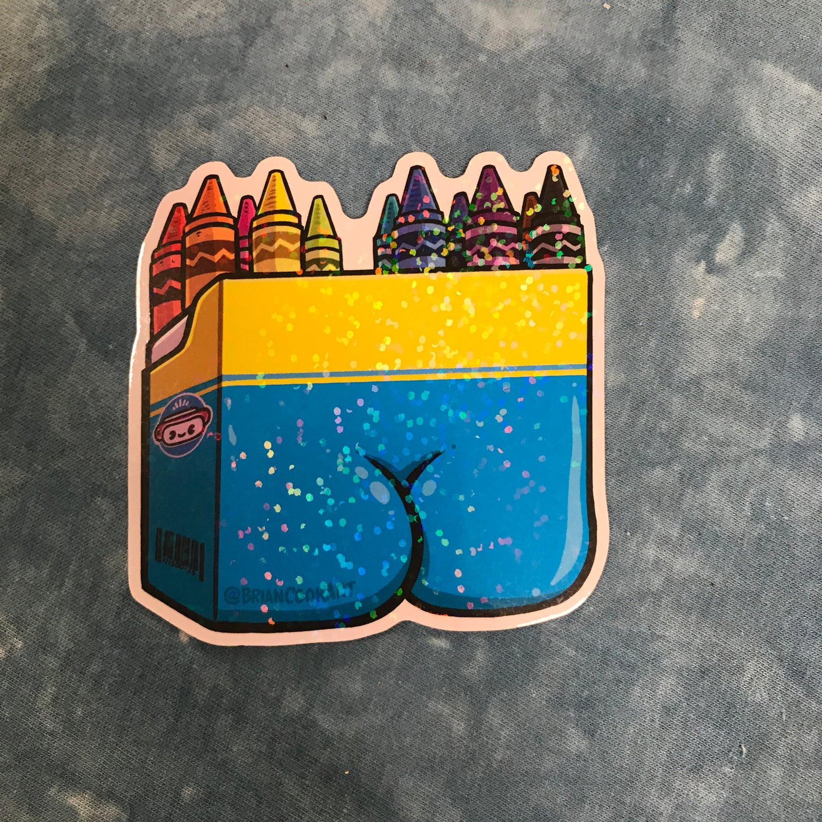 Sticker - Crayons Butt