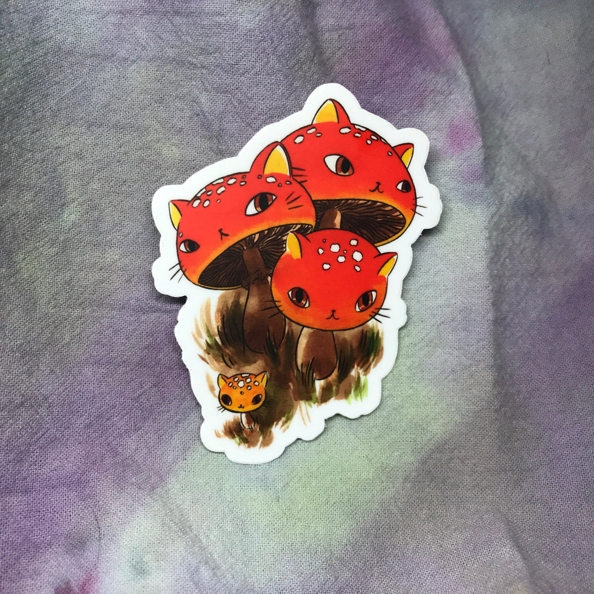 Sticker - Meowshrooms Fly Agaric