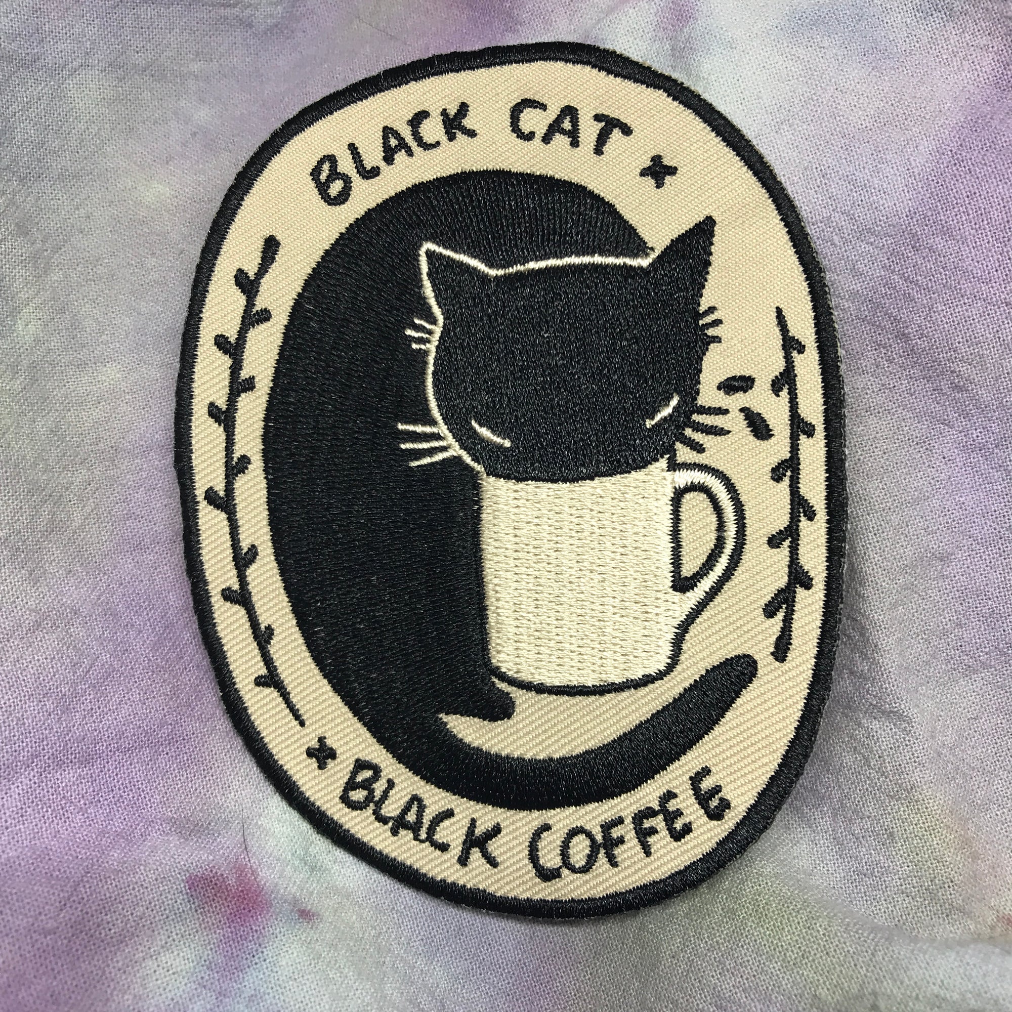 Patch - Black Cat Black Coffee