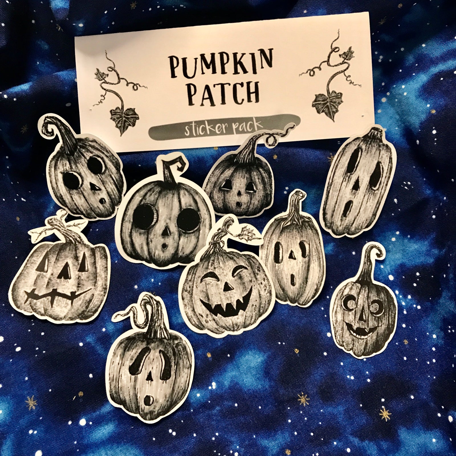 Sticker Pack - Pumpkin Patch