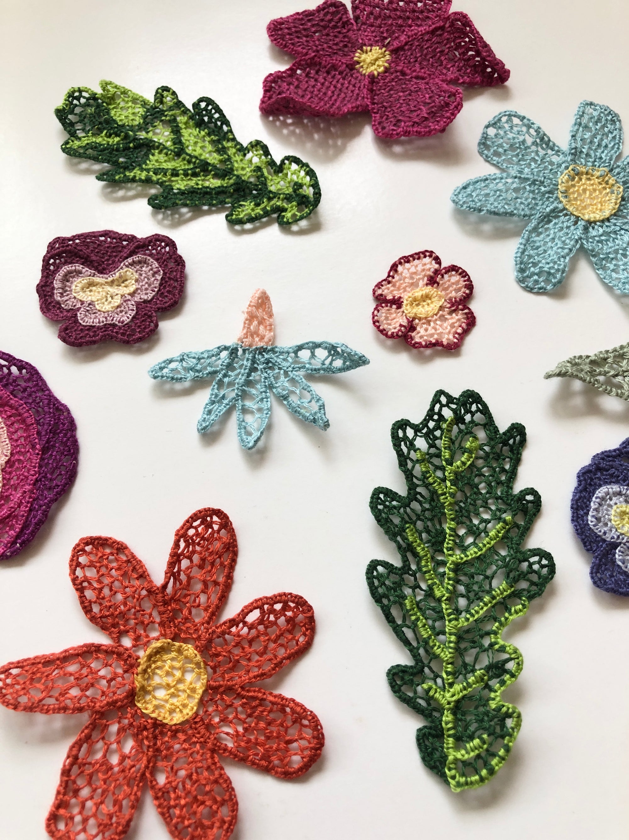 EMBROIDERY CLASS - Create Needle Lace Flowers