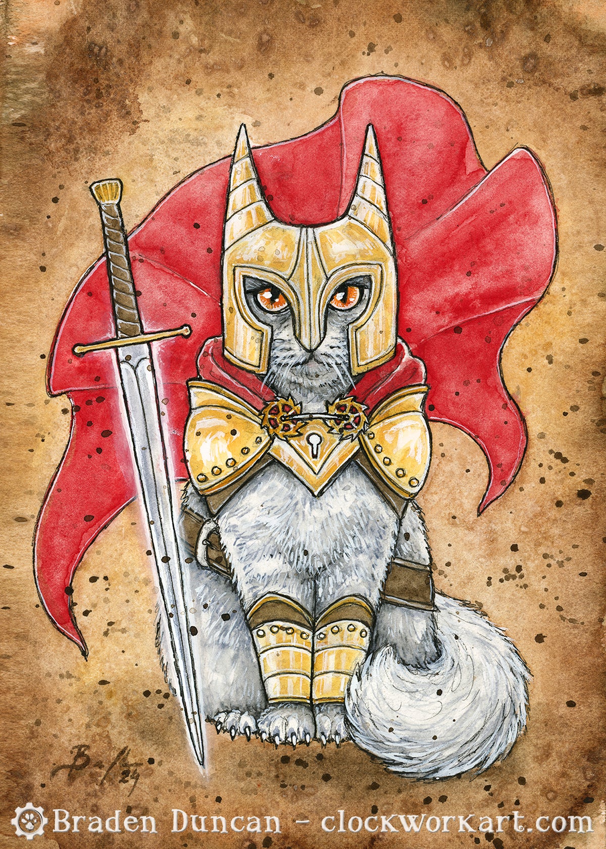 Original Art - Kitten Class: Paladin