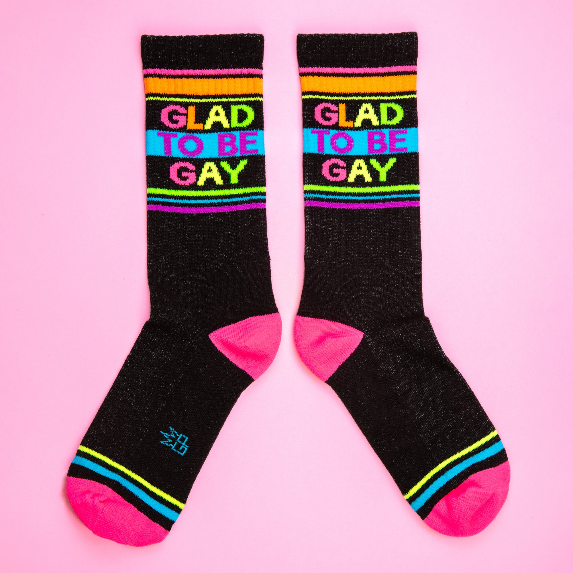 Sock - Unisex Gym: Glad To Be Gay