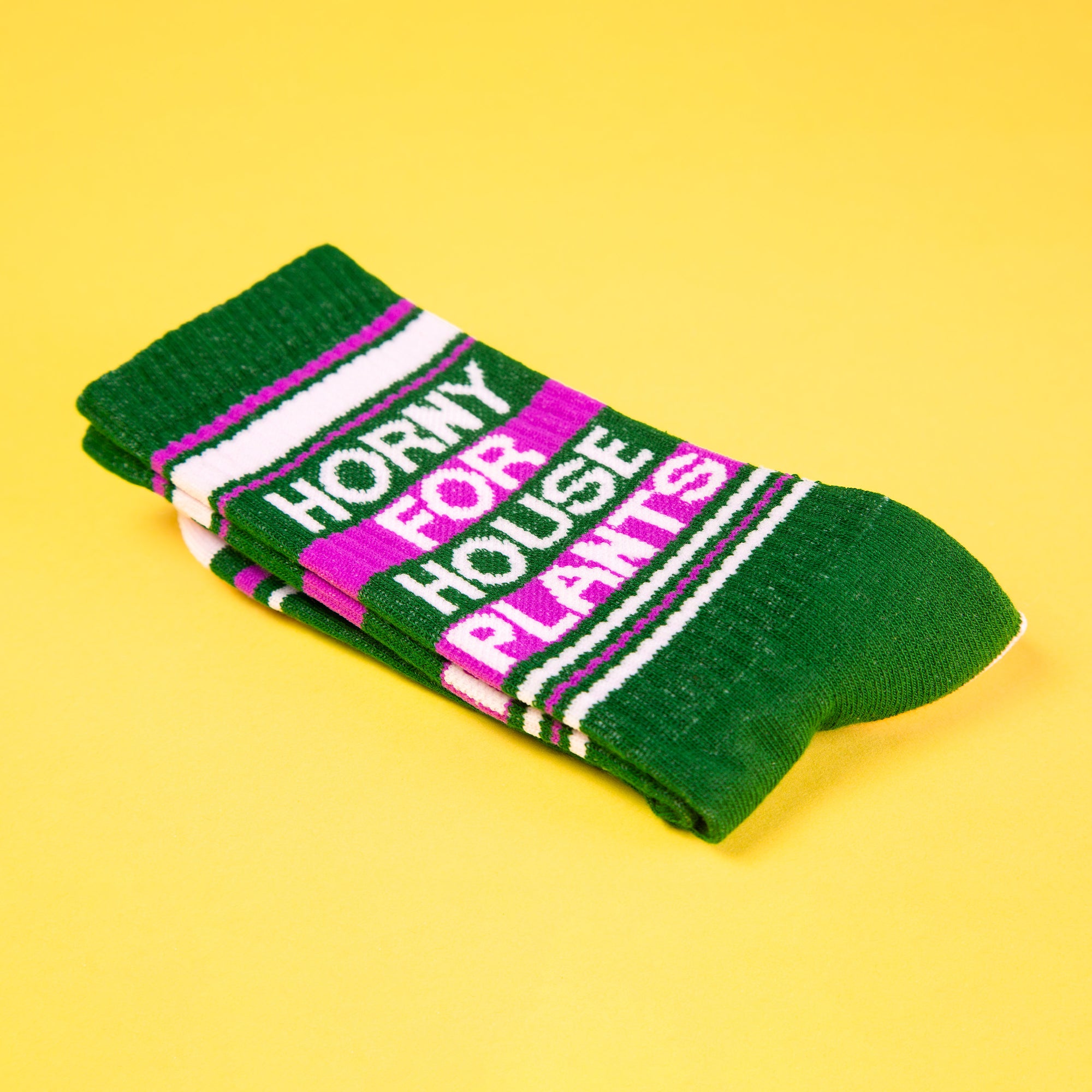 Sock - Unisex Gym: Horny For House Plants