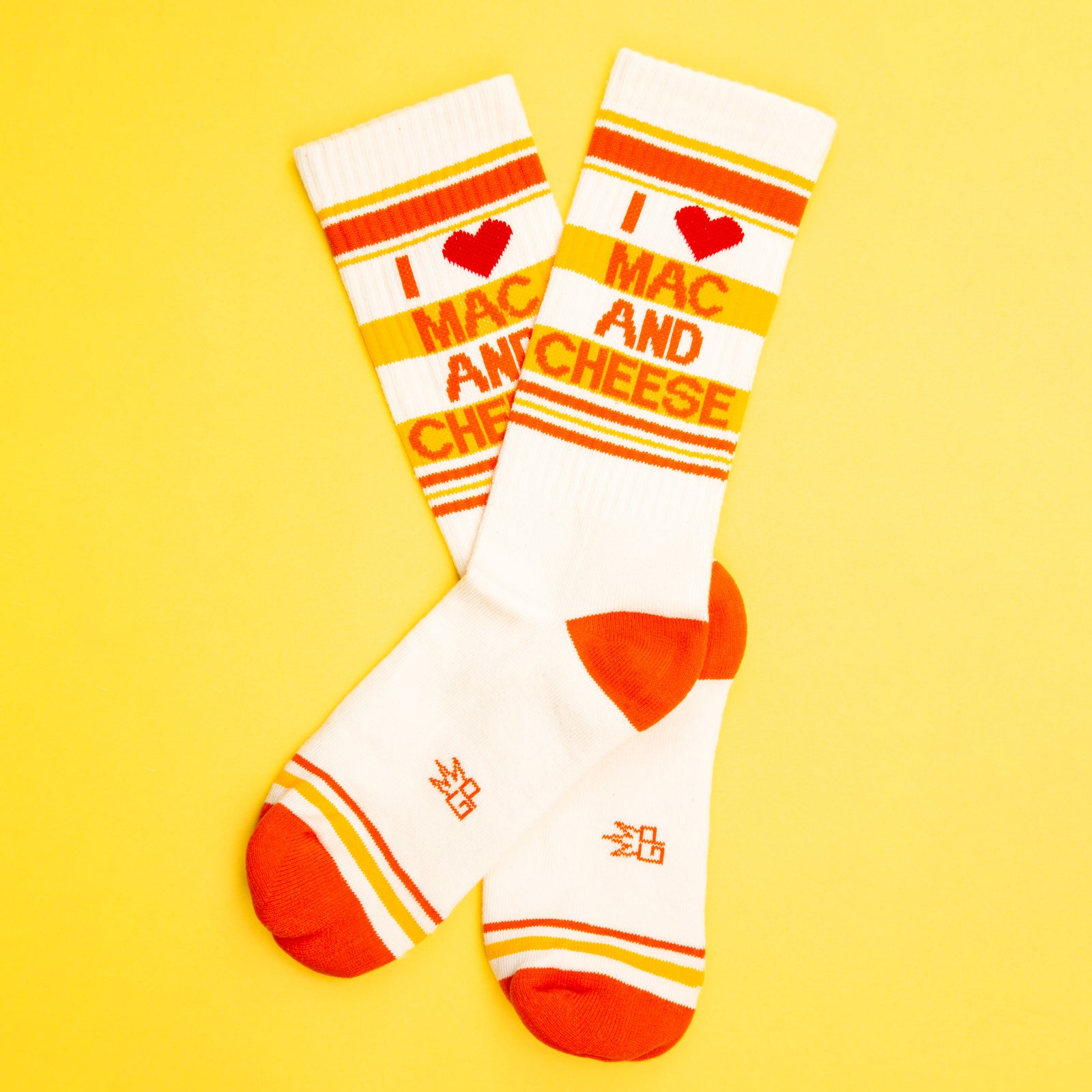 Sock - Unisex Gym: I Heart Mac N Cheese