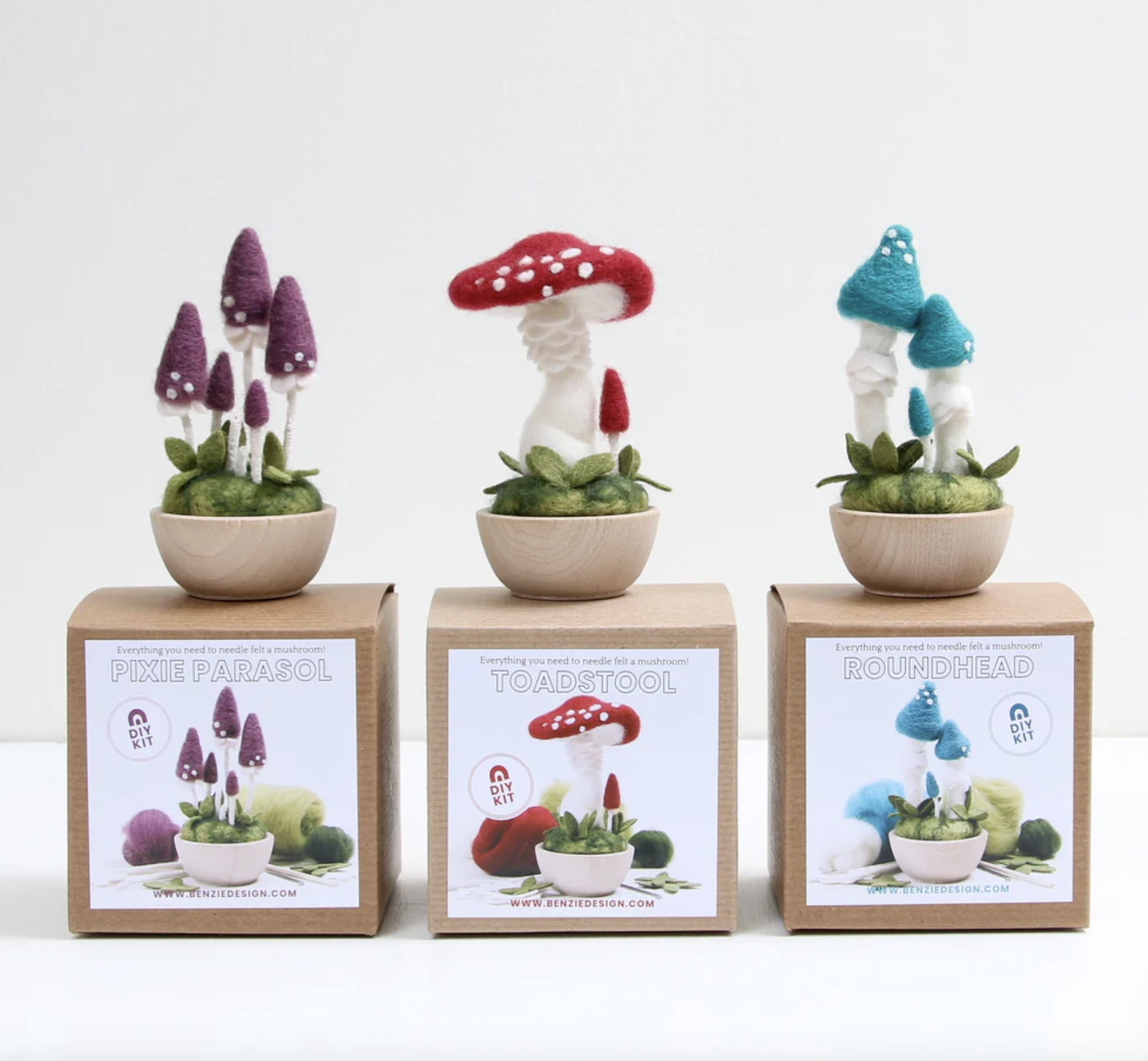 Needle Felting Kit - Pixie Parasol