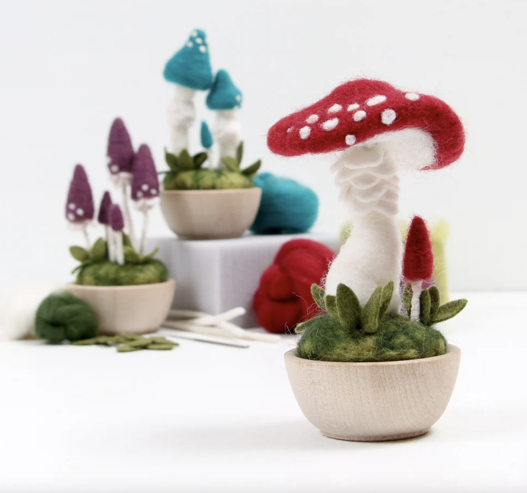 Needle Felting Kit - Pixie Parasol