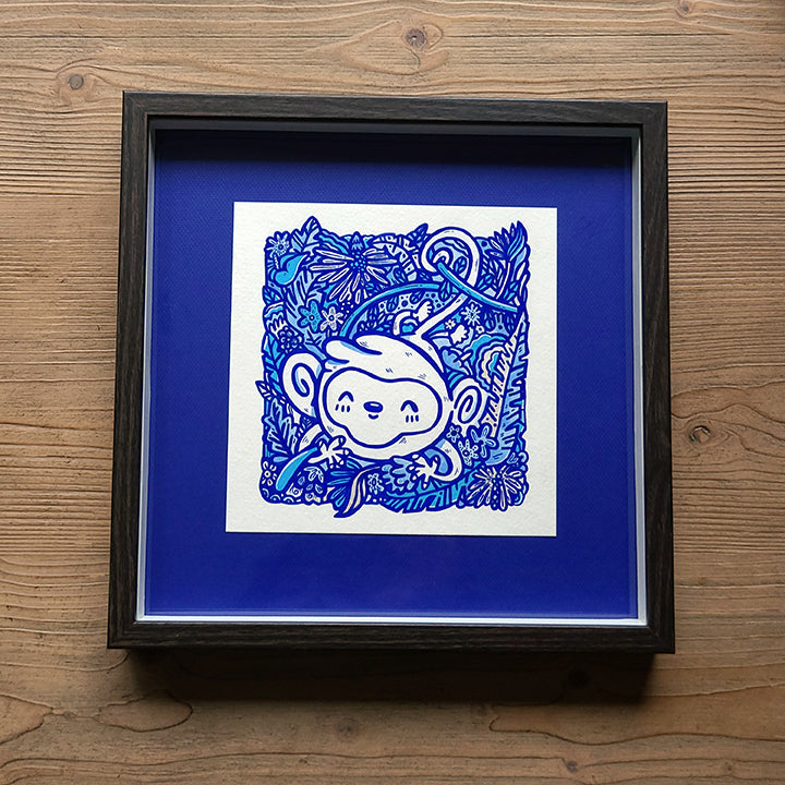 Original Painting - Monyet