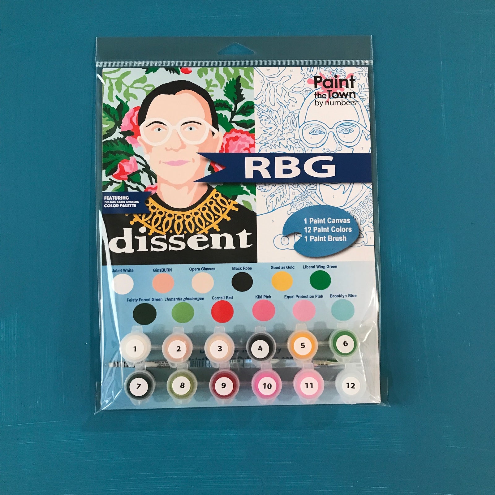 DIY - Paint Kit - Ruth Bader Ginsberg