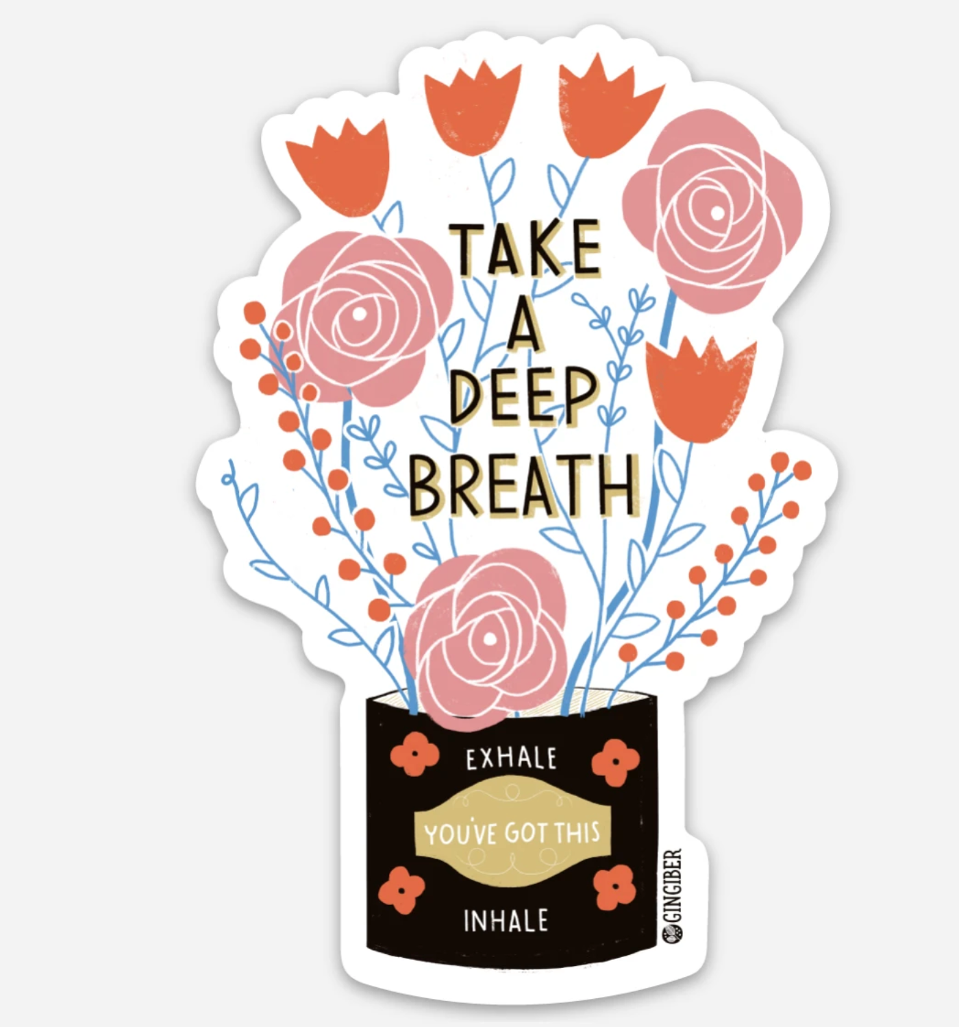 Sticker - Deep Breath