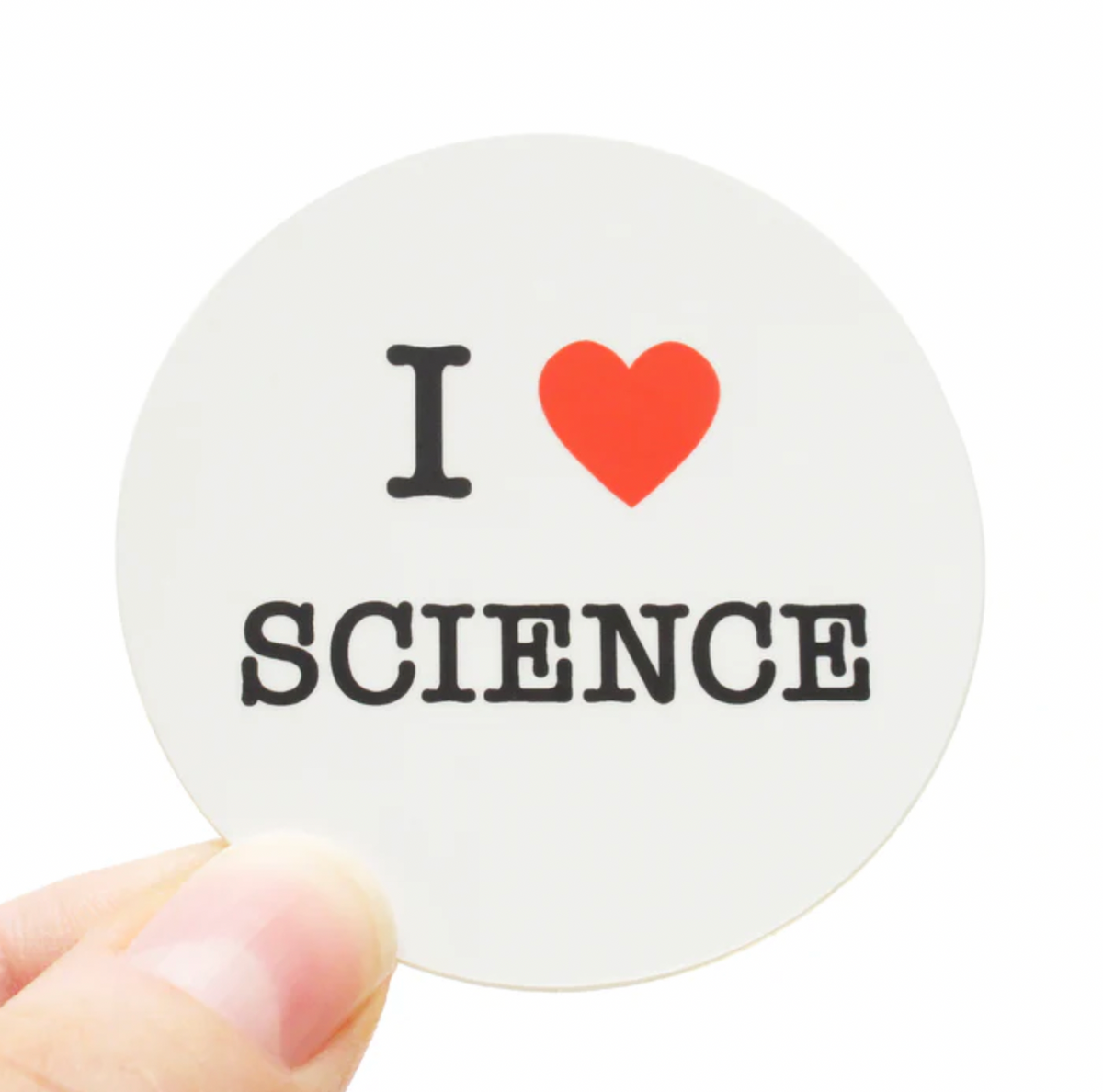 Sticker: I Heart Science