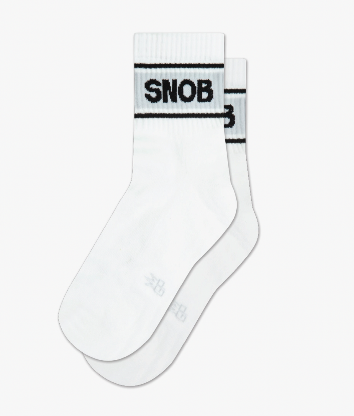 Sock - Large Ankle: Snob Low Rise Gym Socks
