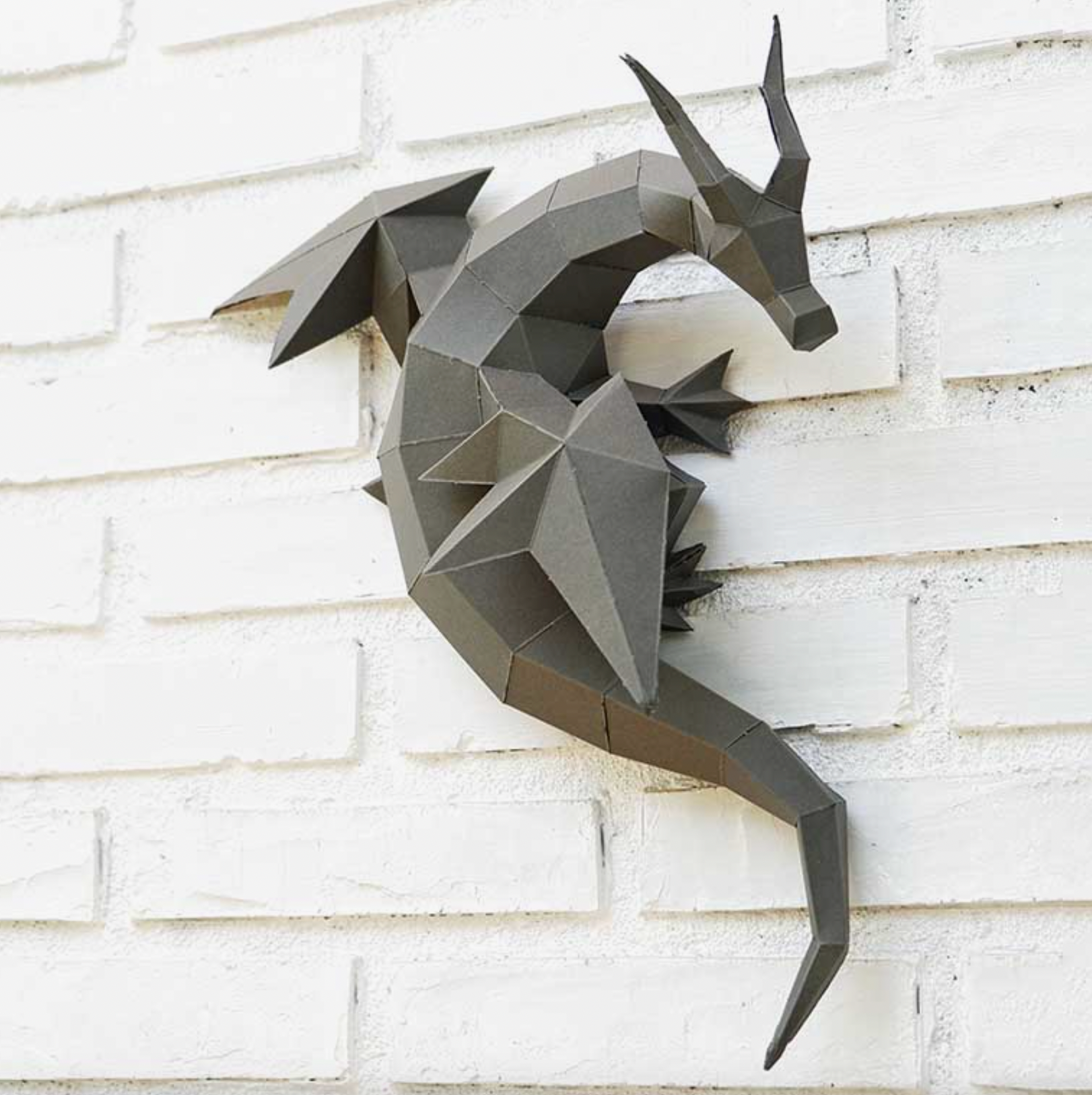 Paper Craft - Dragon Wall Art