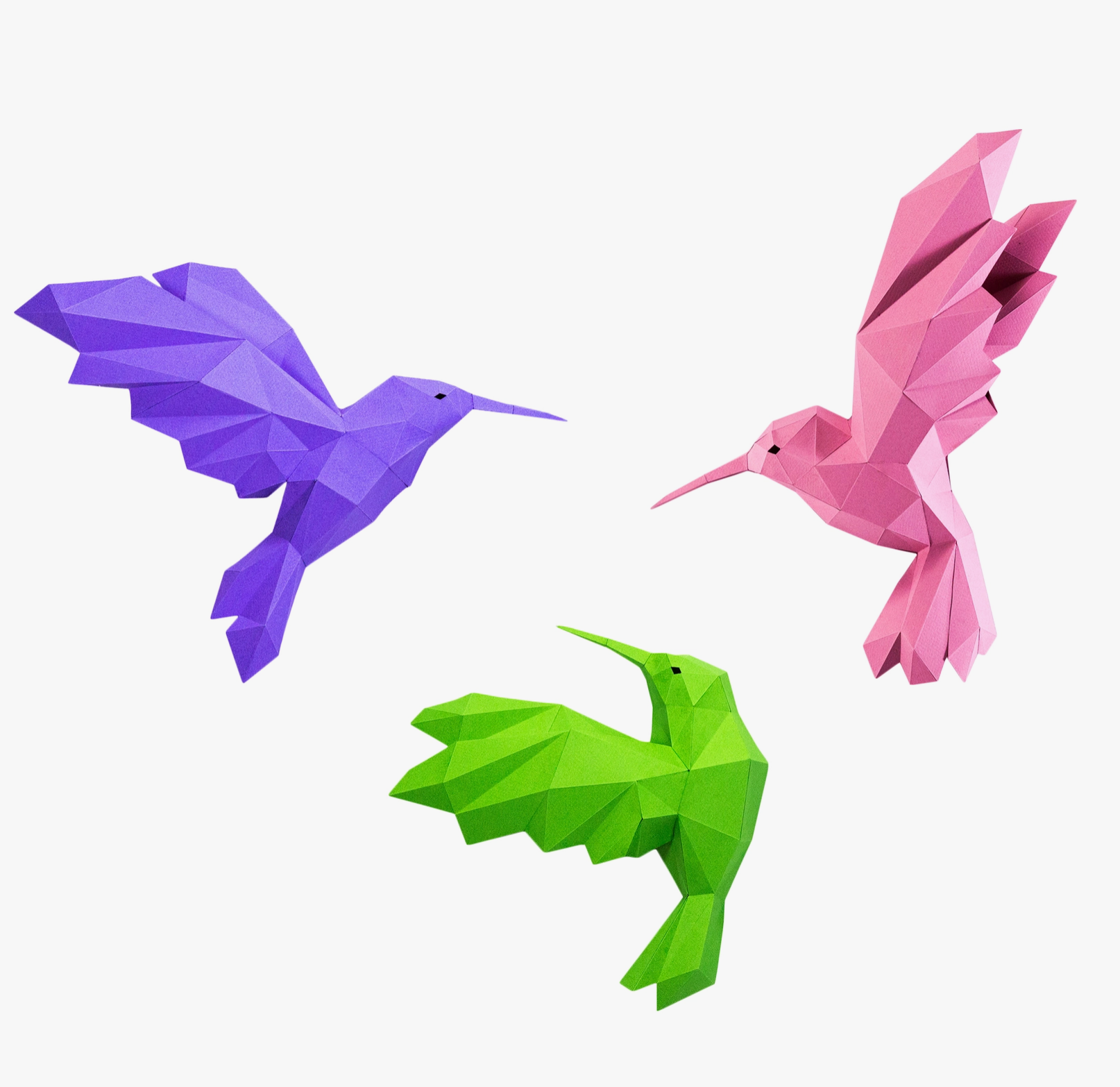 Paper Craft - Hummingbirds
