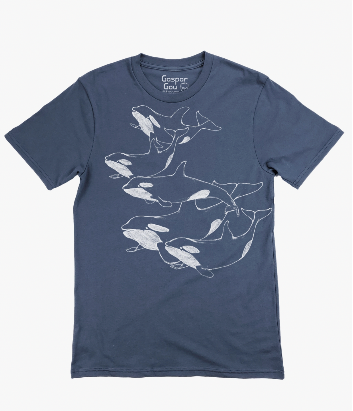 Blackbird Supply Co. Solar Eclipse Full Moon T-Shirt Men's Graphic Tee on Navy Blue 2XL - Mens 49 Chest / Navy Blue