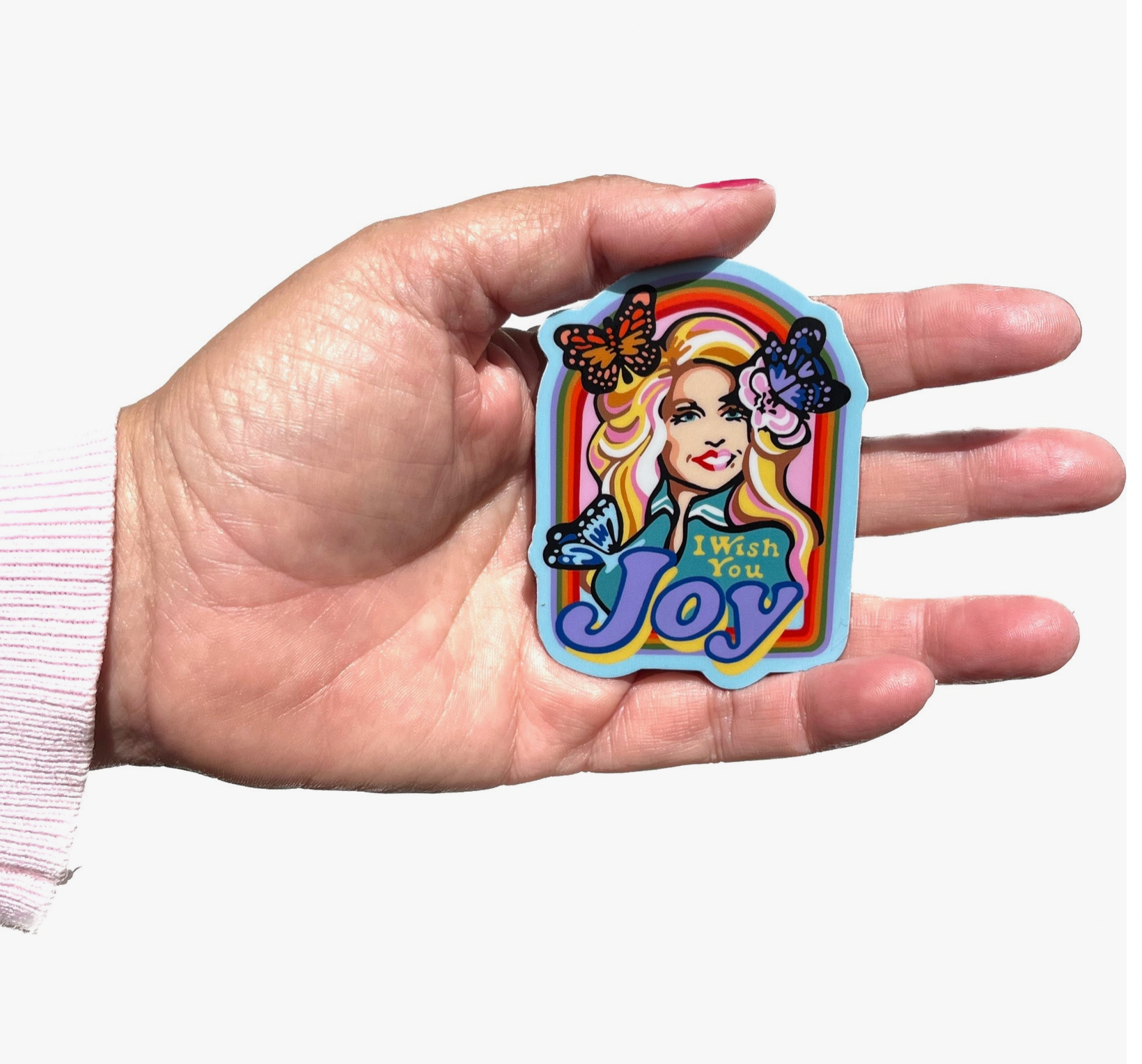 Sticker - Dolly Parton - I Wish You Joy