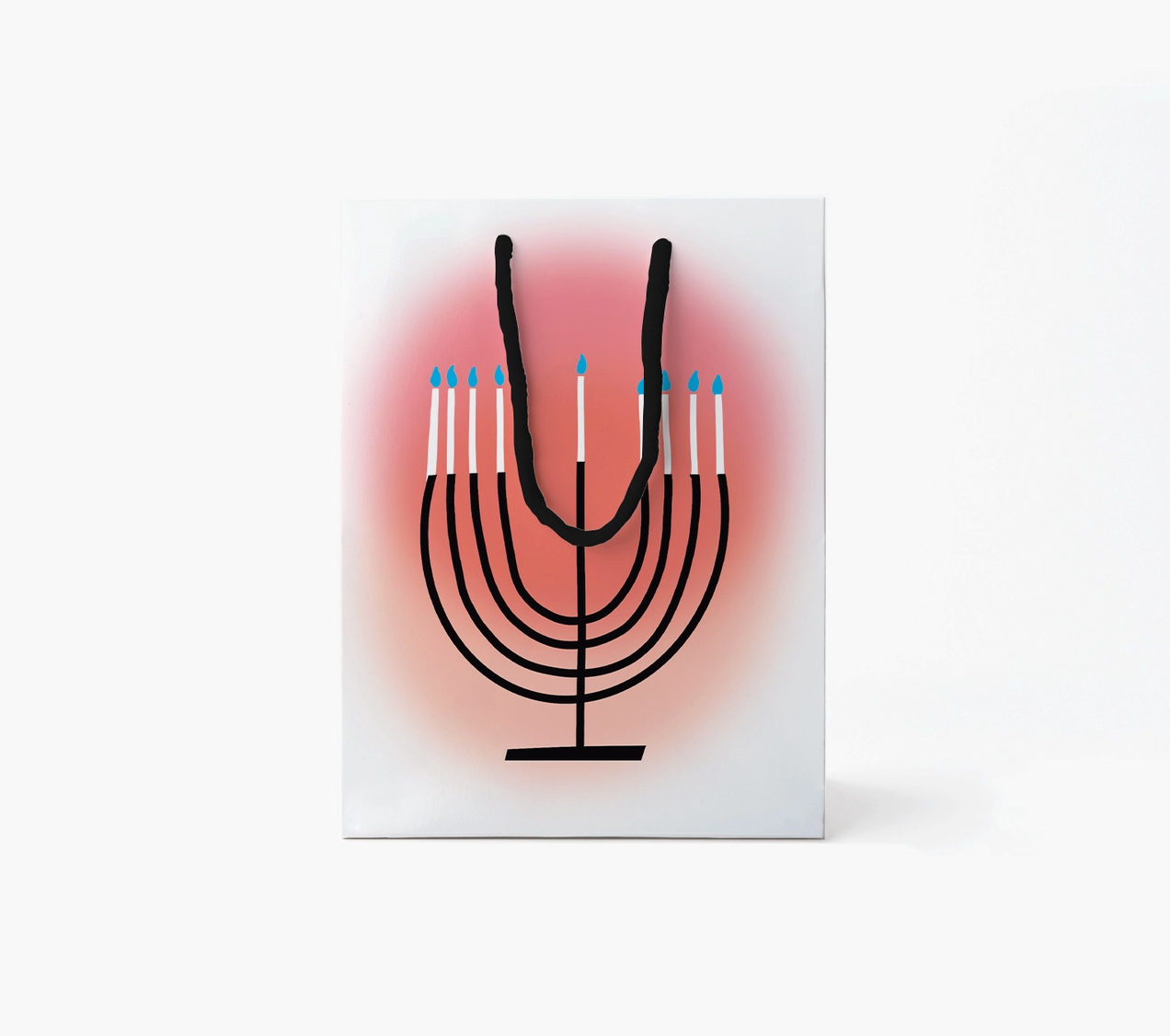 Gift Bag - Sunset Menorah - Medium