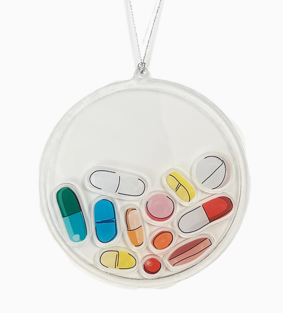 Ornament - Assorted Pills Shaker