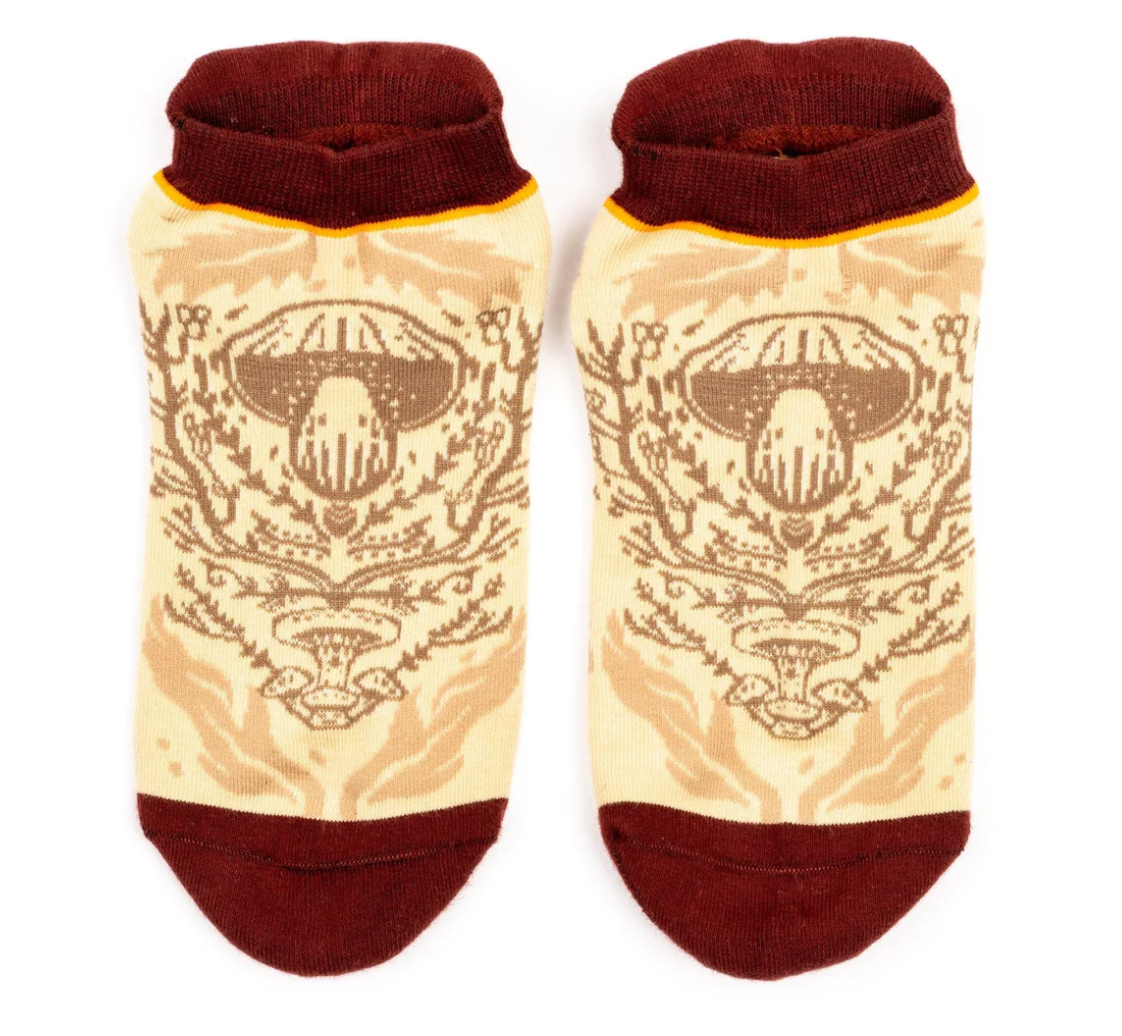 Sock - Ankle Socks: Death Cap Mushroom