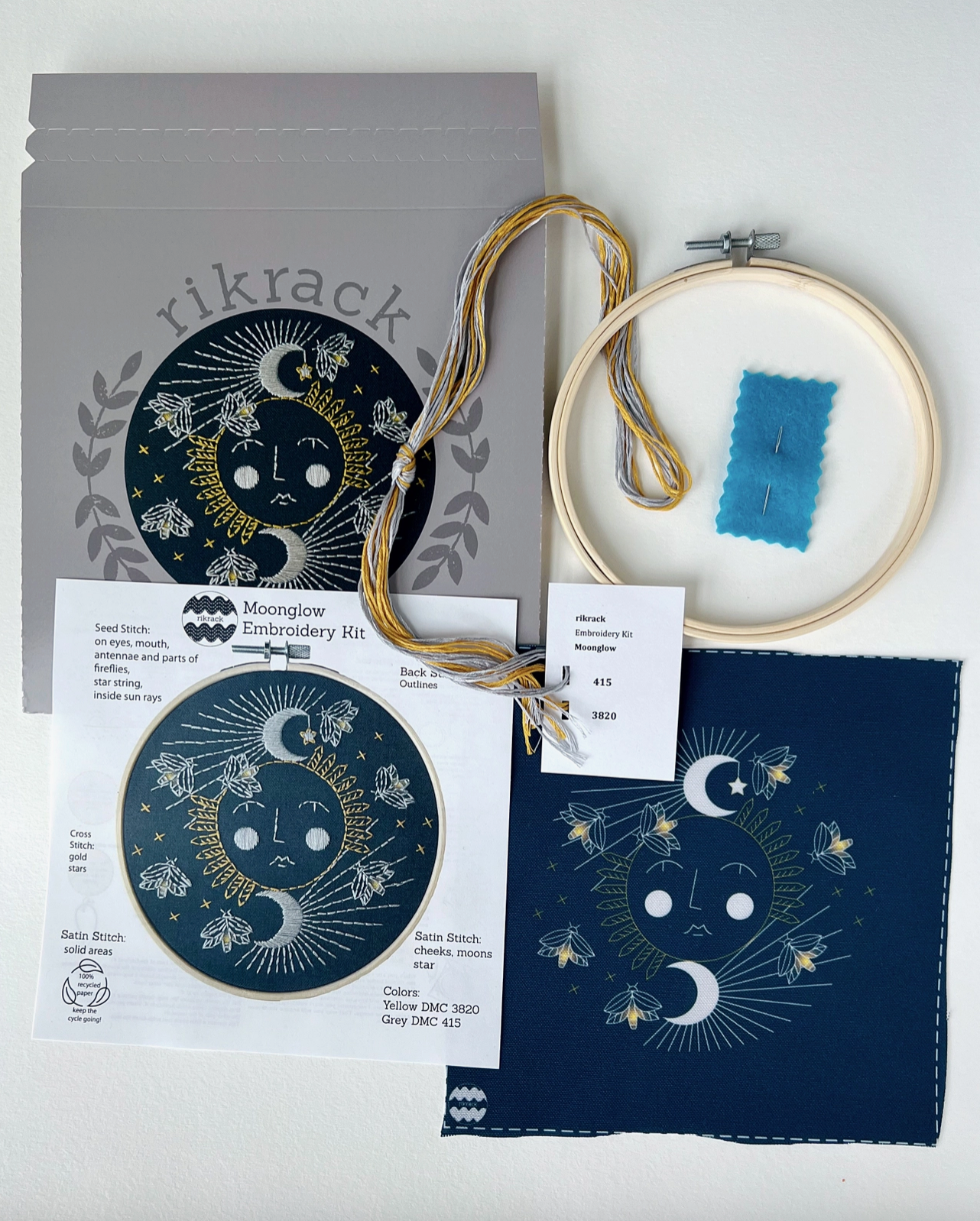 DIY - Embroidery - Moonglow