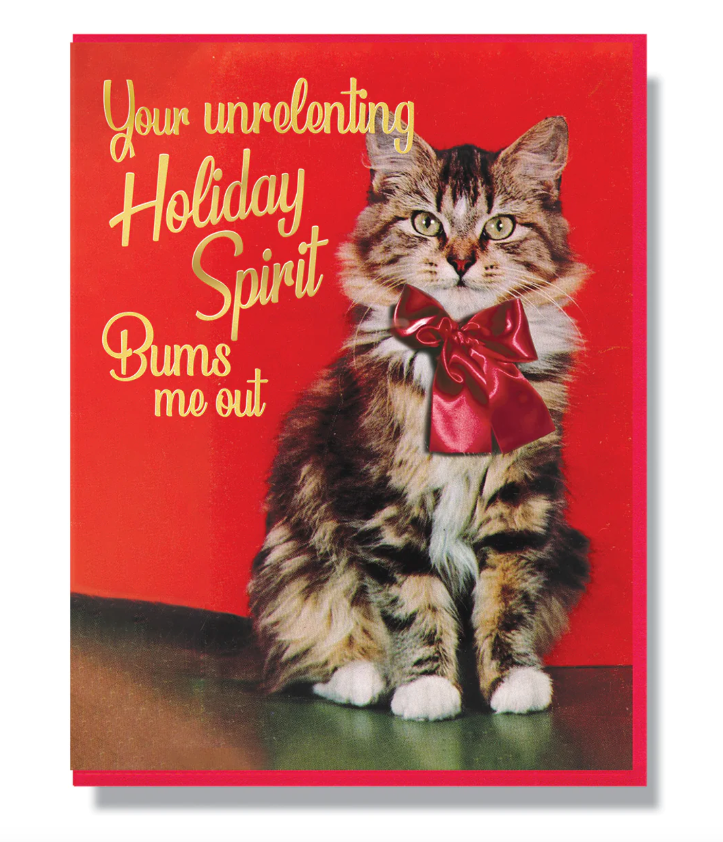 Boxed Cards - Your Unrelenting Holiday Spirit Bums Me Out