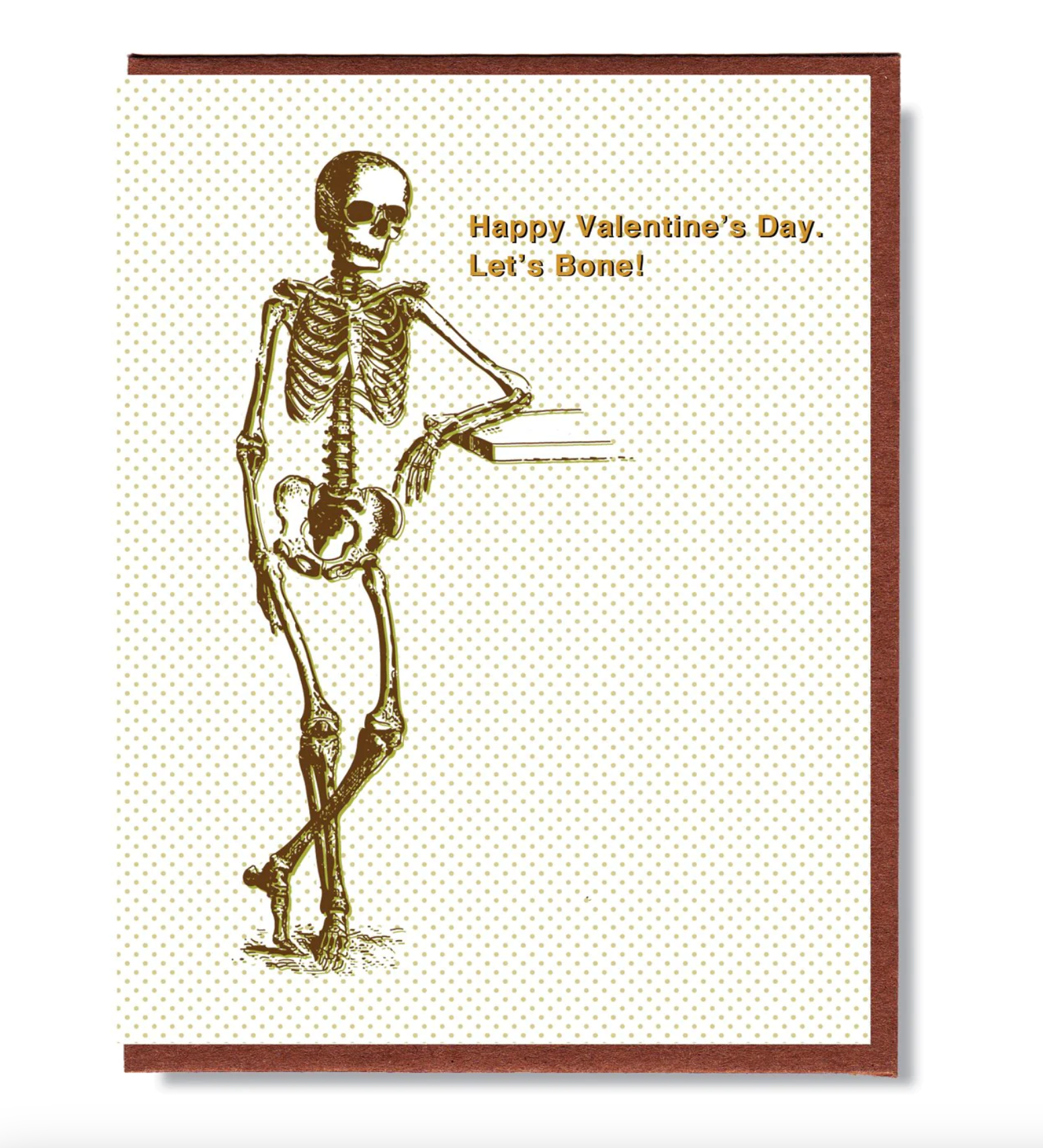 Card - Happy Valentine's Day - Let's Bone