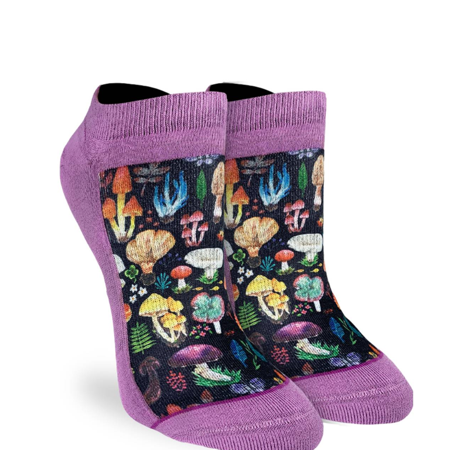 Sock - Small Ankle Sock: Mushrooms