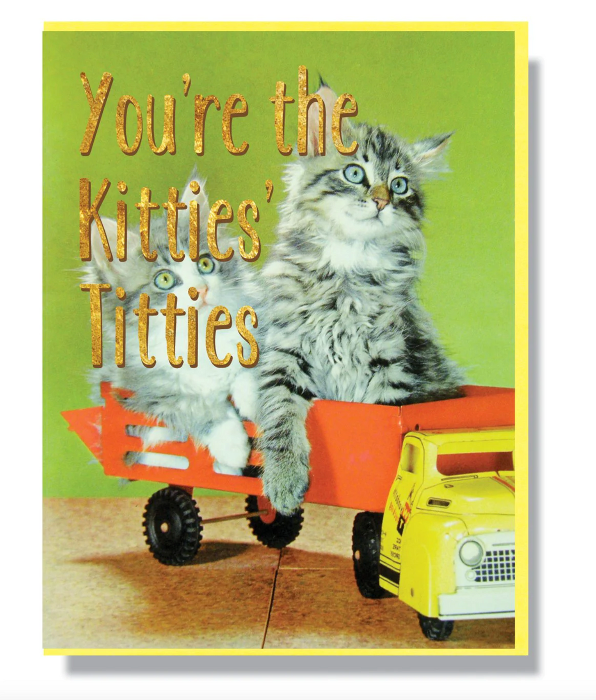 Card - You&#39;re the Kitties&#39; Titties