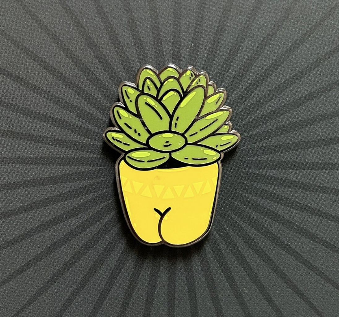Enamel Pin - Succulent